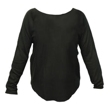 Load image into Gallery viewer, Black roll up sweater