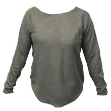 Load image into Gallery viewer, Gray roll up sweater