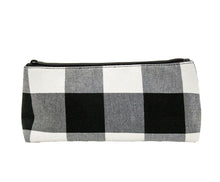 Load image into Gallery viewer, Buffalo Check Grab N Go Zipper Pouch
