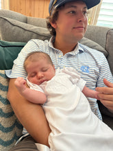 Load image into Gallery viewer, Ricrac Day Gown 0-6 Months
