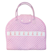 Load image into Gallery viewer, Smocked Garment Bag with Pink Bunny
