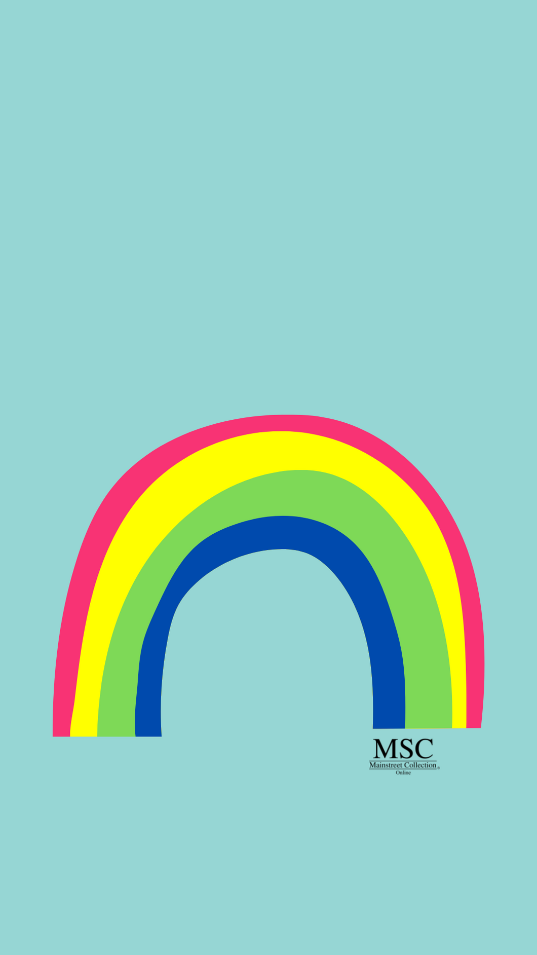 Rainbow- Phone Wallpaper Freebie