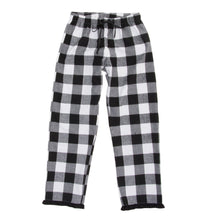 Load image into Gallery viewer, Front view of our Buffalo Check Lounge Pants
