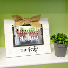Load image into Gallery viewer, The girls frame on a shelf 
