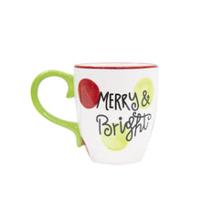 Load image into Gallery viewer, Set of 3 Phrased Holiday Ceramic Coffee Mugs
