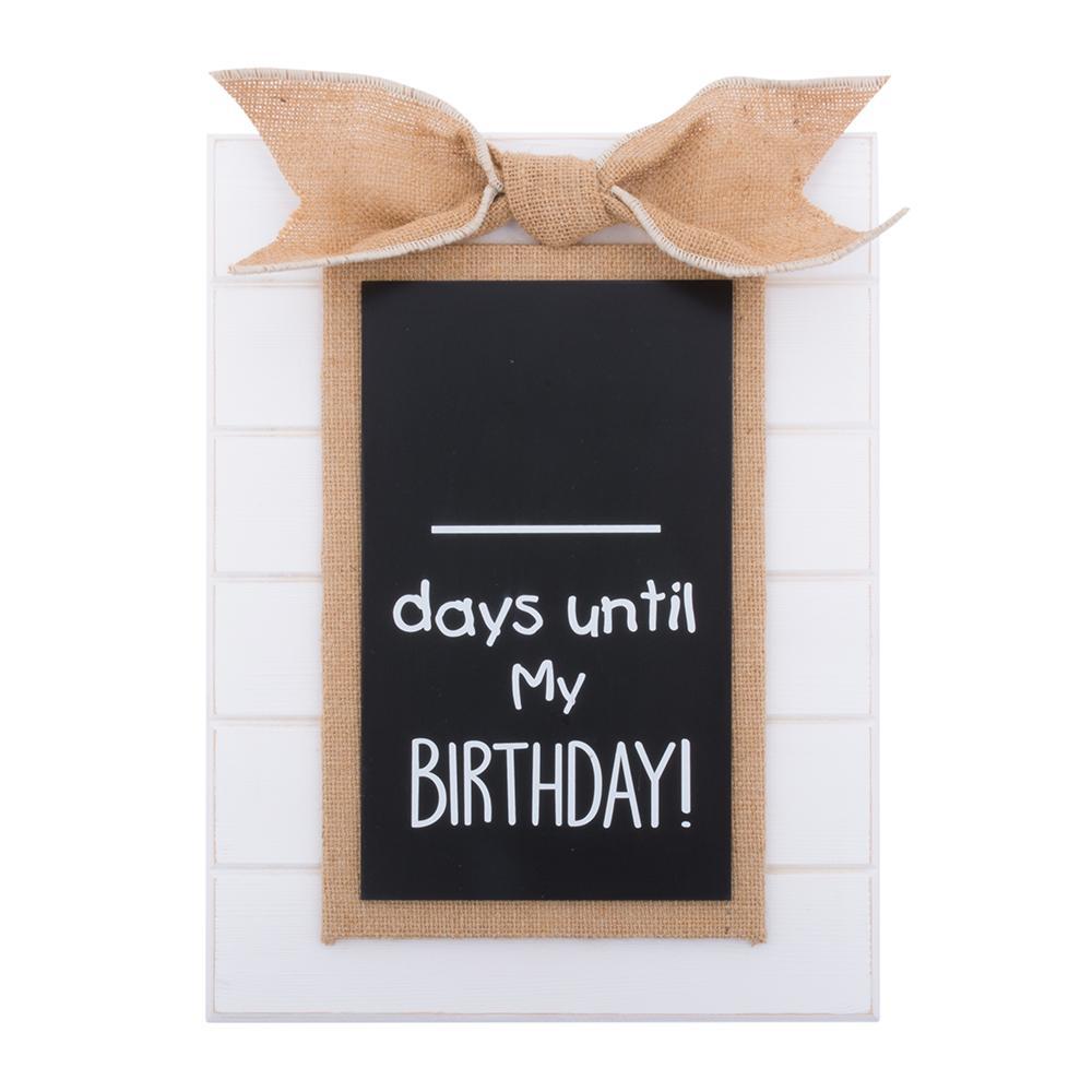 Birthday Countdown Chalkboard