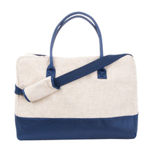 Load image into Gallery viewer, Linen Duffle Bag
