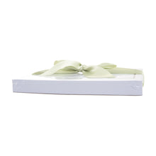 Load image into Gallery viewer, Side view of our Lime Green Flower Southern Blooms Desk Notepad
