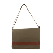 Load image into Gallery viewer, Mens Canvas Messenger Bag
