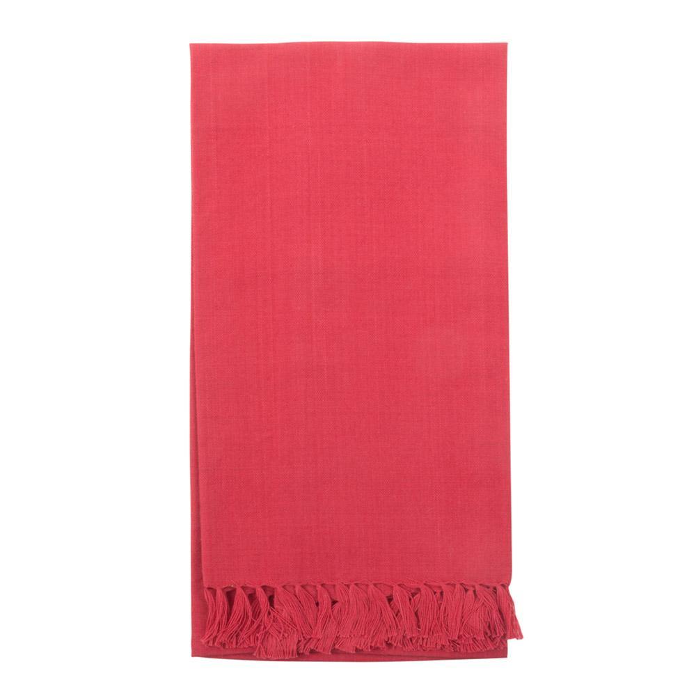 Fringe Guest Towel - 10 Solid Colors - 100% Cotton - 14