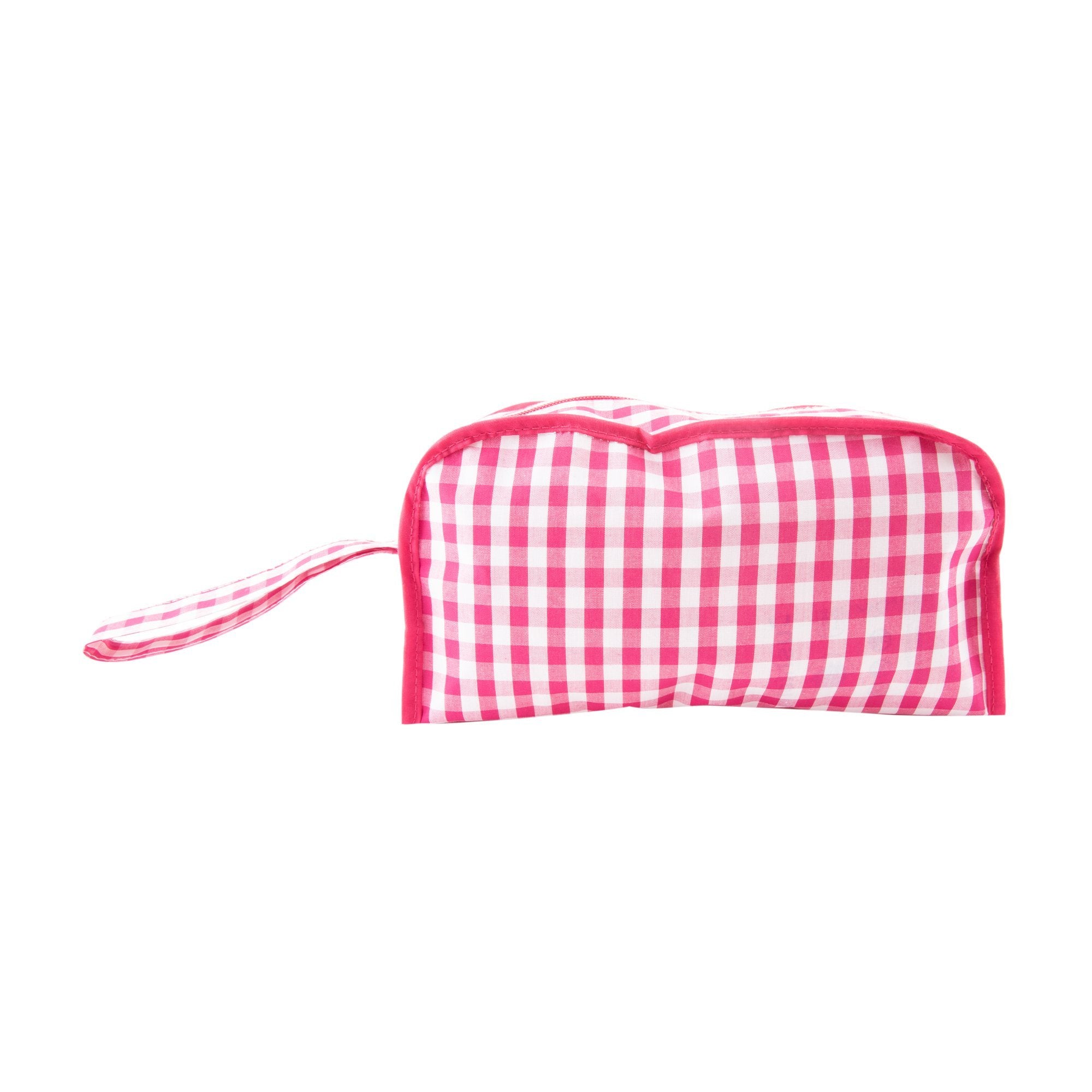 bath body works gingha set of 3 makeup bags travel Gingham Kentucky Cosmetic Bag - Dopp Kit - and Bag Stay ready for class, 3/8