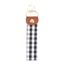 Load image into Gallery viewer, Gingham Key Fob
