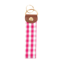 Load image into Gallery viewer, Gingham Key Fob
