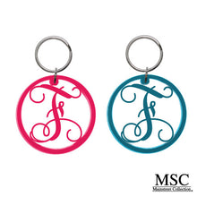Load image into Gallery viewer, Initial Cutout Keychain
