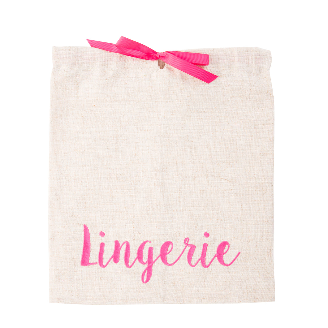 Linen Lingerie Bags