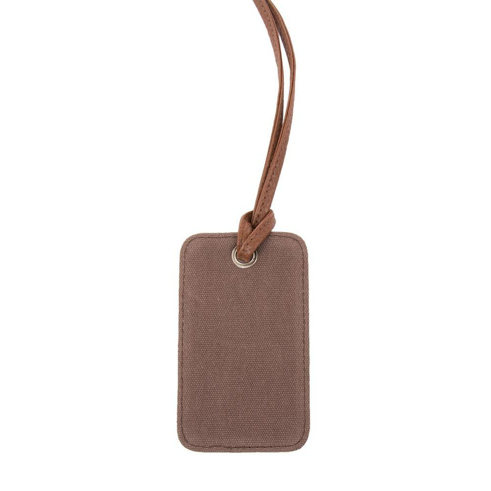 Mens Canvas Luggage Tag – Mainstreet Collection Online
