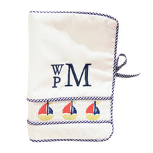 Load image into Gallery viewer, Monogrammed view of our Smocked Icon Photo Album
