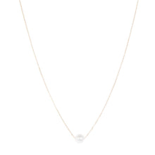 Load image into Gallery viewer, Front view of our Medium Classic Pearl Necklace
