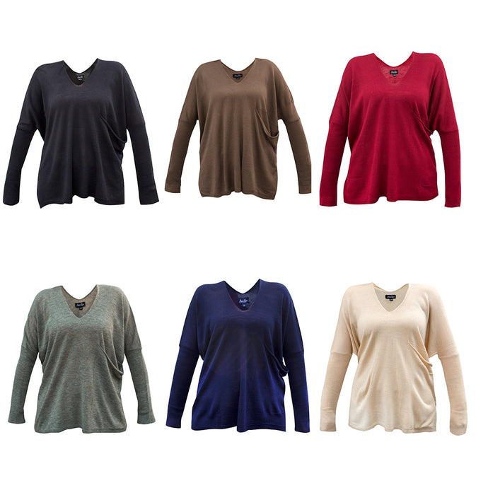 Pocket sweater colors
