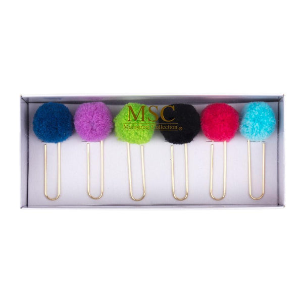SOOR PLOOM Pom Pom Clip Set Mini Check