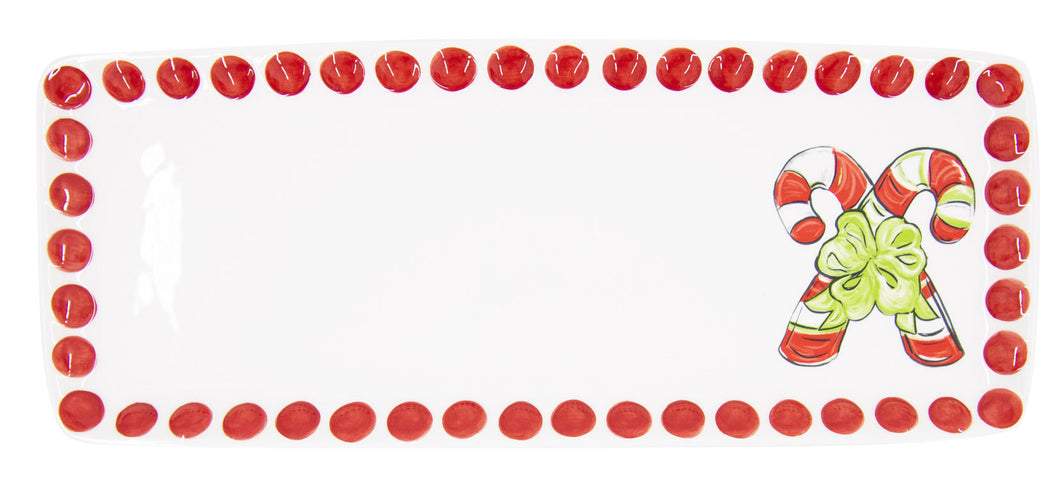 Holiday Ceramic Rectangle Platter