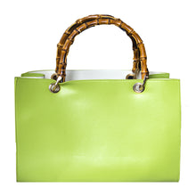 Load image into Gallery viewer, Bamboo Handle Handbag
