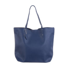 Load image into Gallery viewer, Navy Spring Bucket Tote
