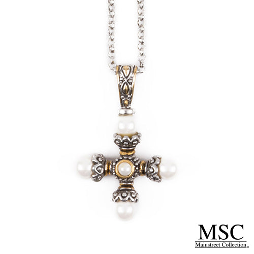 Cross Stone Necklace