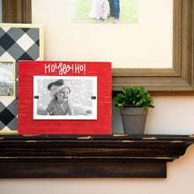 Load image into Gallery viewer, Lifestyle view of our Ho Ho Ho Santa Frame
