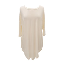 Load image into Gallery viewer, Front view of our Cream Slouch Tunic

