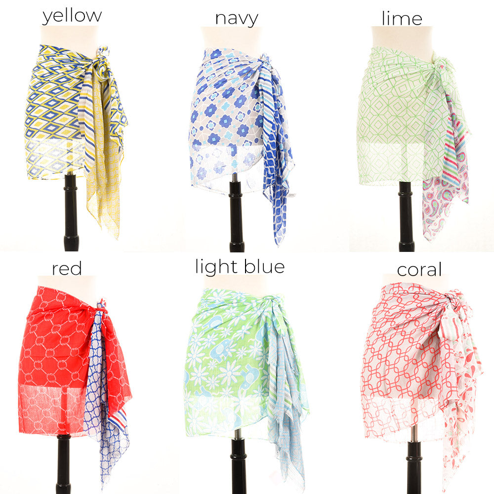 Summer Swimsuit Wrap/Coverup Scarves