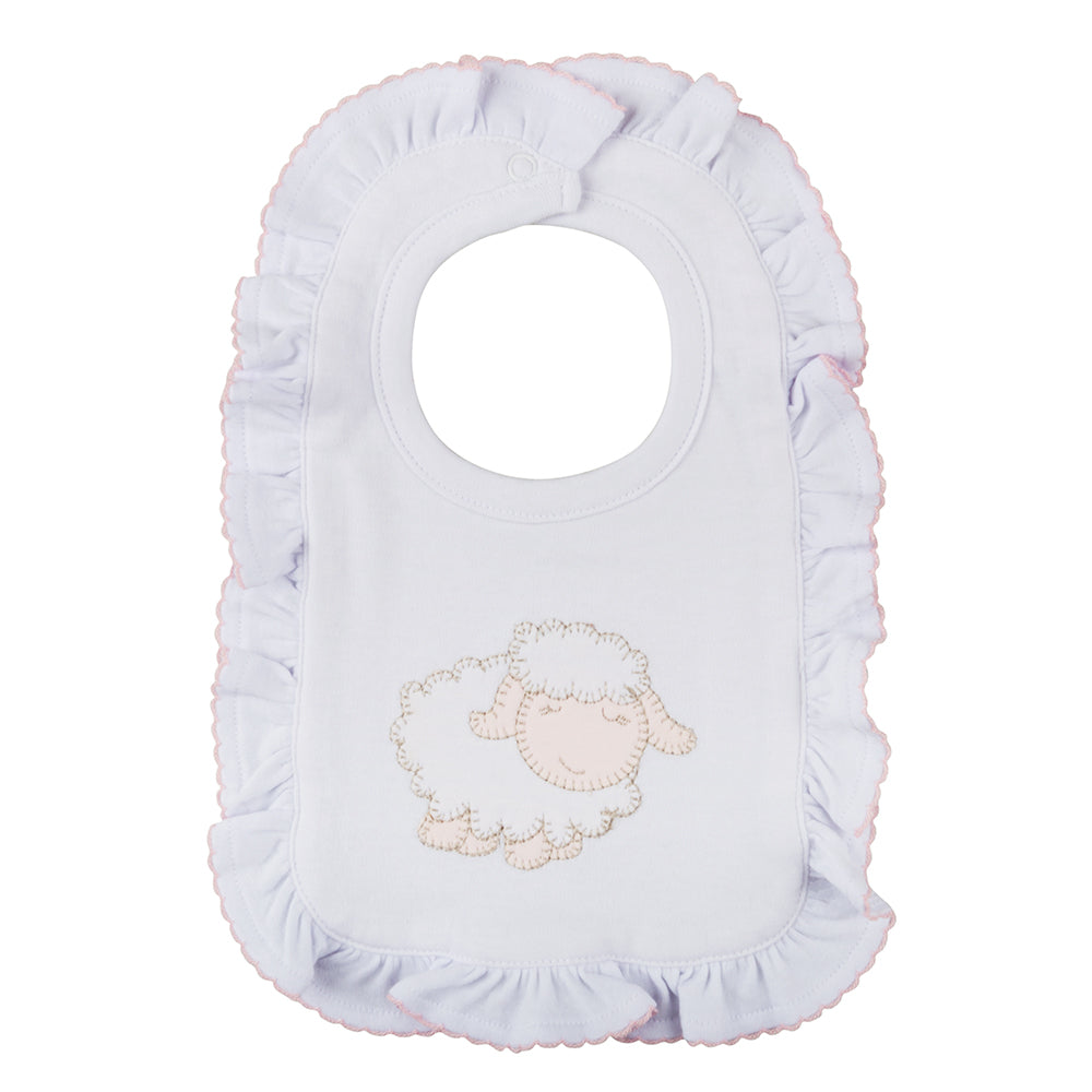 Lamb Ruffle Bib