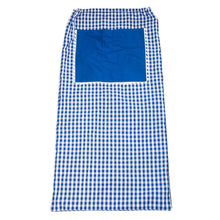 Load image into Gallery viewer, Blue Gingham Laundry Bag
