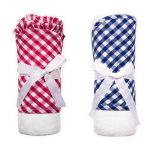 Load image into Gallery viewer, Gingham Hooded Towel
