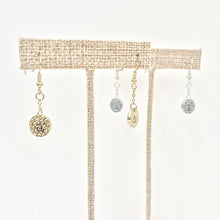 Load image into Gallery viewer, Hammered Initial Earrings
