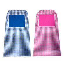 Load image into Gallery viewer, Pink and Blue Gingham Laundry Bag
