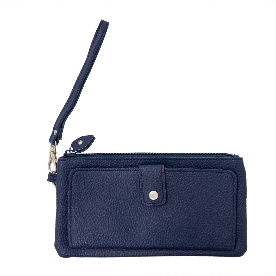 Navy Spring Downtown Wallet
