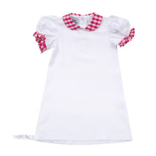 Load image into Gallery viewer, Pink Gingham Summer Baby Gown
