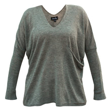 Load image into Gallery viewer, Gray pocket sweater
